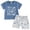 Blue boy toddler clothes ZFHU3, variant on Soepste Baby Boy Summer Outfit 2T Boys Clothes Toddler Boy Clothes Summer Outfits Kids Short Sleeve T-Shirt And Shorts