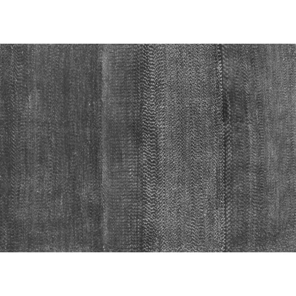 Ahgly Company Indoor Rectangle Abstract Gray Contemporary Area Rugs, 2' x 4'