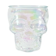 Way to Celebrate 4.5-Quart Acrylic Skull Bucket, Clear Iridescent