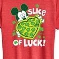 thumbnail image 3 of Disney - Slice Of Luck - Women's Short Sleeve Graphic T-Shirt, 3 of 5