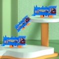 thumbnail image 4 of Thomas y sus amigos, tren eléctrico, pista de juguete, niños, anime, rompecabezas, tren, juego de juguetes, 11 Feliz Sencillez, 4 of 4