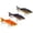 colorB, variant on Hersfrd Sinking Wobblers Fishing Lures Multi Jointed Swimbait Artificial Bait (3pcs B)