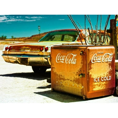 Photography Style, Route 66, Gas Station, Arizona, United States, USA Print Wall Art By Philippe