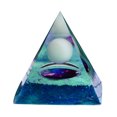 thumbnail image 2 of Orgonite Pyramid Amethyst Expel Evil Force Gather Fortune Jewelry Gift Gem Stone Hugtrwg Para estrenar, 2 of 7