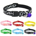 thumbnail image 2 of 2PCS 0.39'' Pet Collar Adjustable Dog Collar Cat Collar with Bell, 2 of 6