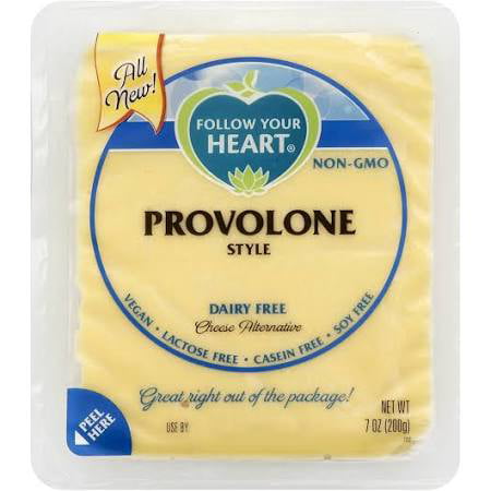 Follow Your Heart Dairy Free Provolone Slices Cheese Alternative 7 ounces Pack of (Best Non Dairy Cheese)