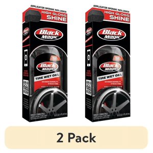 BlackMagic Titanium Tire Wet Gel, 16 oz (2-Pack)