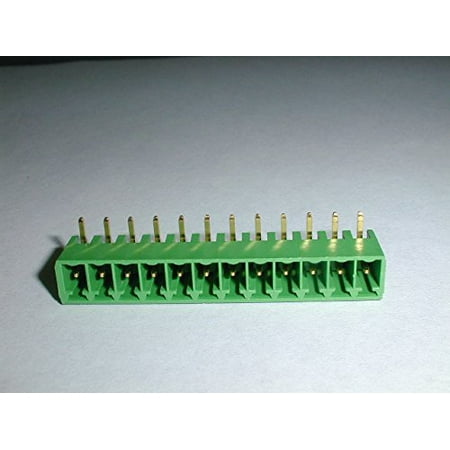 Phoenix Contact Terminal Header - Phoenix Contact 1847330 MC1.5/12-G-3.81-AU 12pos Header with gold plated pins - 1847330