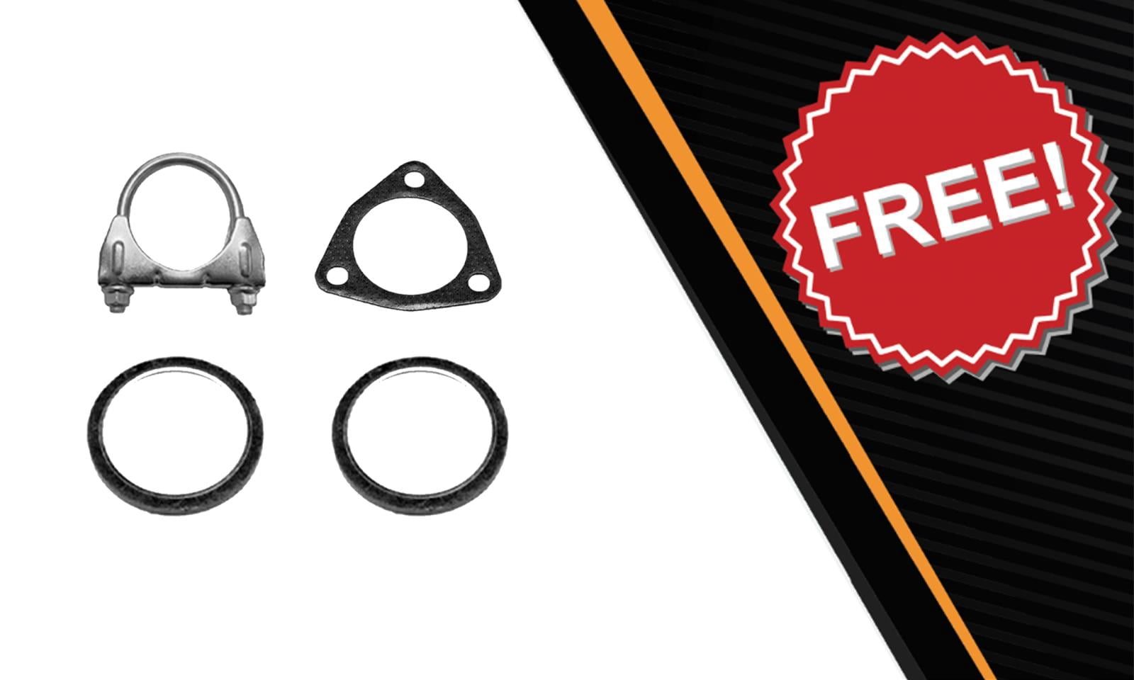 Northeastern Exhaust | Stainless Steel Pipe, Catalytic & Muffler Exhaust System Kit Fits 2009–2012 Ford Escape 2.5L SUV – Direct Fit EPA-Approved