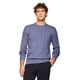 thumbnail image 1 of Jersey Tommy Hilfiger de punto trenzado para hombre, color índigo desteñido, talla L, 1 of 4