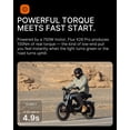 thumbnail image 3 of AOTOS Flux X26 Ebike for Adults, 750W Motor, Up to 20MPH & 50 Miles Range, 48V 18Ah Battery, 20" All Terrain Fat Tires, Dual Hydraulic Suspension, Disc Brakes, Electric Bike with APP Support, 3 of 9