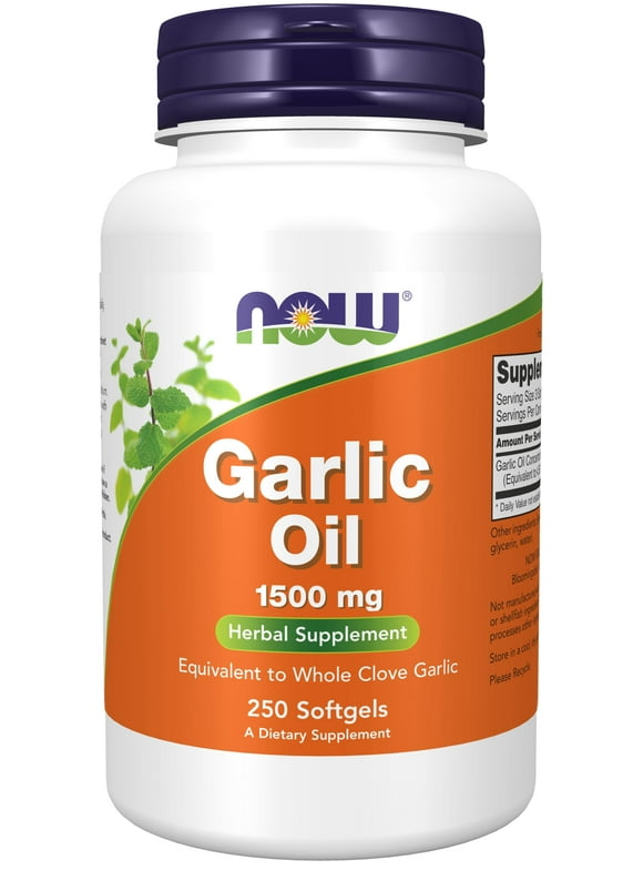 Garlic Pills in Herbal Supplements