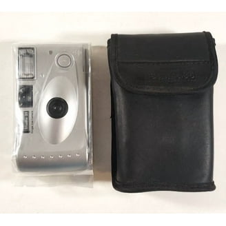 Yashica MF-1 35mm Camera - Leather (Black / Orange) - Walmart.com