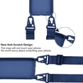 thumbnail image 3 of Silicone Case Compatible with iPhone 12 Pro, Adjustable Crossbody Necklace, Lanyard Neck Strap Protective Case Cover (Navy Blue, iPhone 12 Pro), 3 of 13