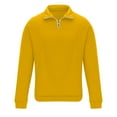 thumbnail image 2 of Jalioing Quarter Zip Sweatshirts for Men Casual Loose Long Sleeve Stand Collar Pullover Tops Fashion Basic Shirts, 2 of 6