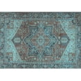 thumbnail image 1 of Ahgly Company Indoor Rectangle Persian Light Blue Traditional Area Rugs, 2' x 4', 1 of 4
