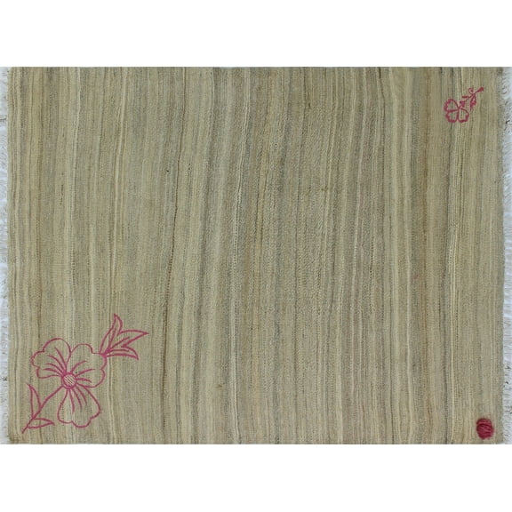 Sangat Branddun Beige/Ivory Rug, 2'11" x 4'1"