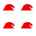 thumbnail image 4 of Gorro de Papá Noel con bonito pompón, gorro de Navidad para adultos y niños, muñeco de nieve (niño), 1 unidad, 4 of 4