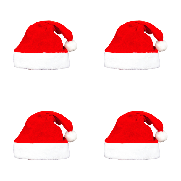 Gorro de Papá Noel con lindo gorro de Pom Pom Noel para niños adultos muñeco de nieve (niño) 1 Uds