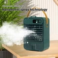 thumbnail image 3 of EGNMCR Mini Fan - USB Portable Small Charging Fan - Desktop Silent Spray Cooled Air Conditioning Fan Air cooler, 3 of 7