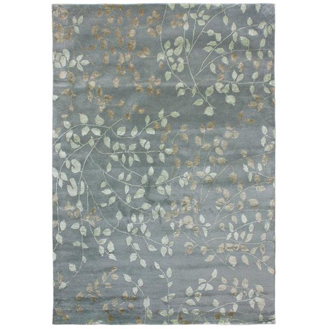 Due Process Stable Trading Feuilles Touffetées en Acier Zone Tapis&44; 4 x 6 Pi.