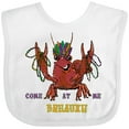 thumbnail image 3 of Inktastic Mardi Gras Come at Me Breaux Crayfish Boys or Girls Baby Bib, 3 of 4