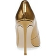 thumbnail image 3 of Steve Madden Vala Metallic Bronze Fashion High Heeled Pointed Toe Stiletto Pumps (Metallic Bronze, 6.5), 3 of 9