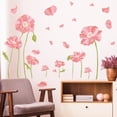 thumbnail image 2 of Adhesivo de pared de flores Matsuzay papel tapiz autoadhesivo multifuncional HA077600-00B, 2 of 6