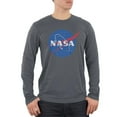thumbnail image 1 of NASA Logo Mens Soft Long Sleeve T Shirt, 1 of 1