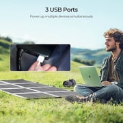 Renogy 200W Solar Panel Blanket with Shoulder Straps, 25% High Efficiency N-Type Solar Cell, Lightweight Ultra-Thin, Only 4 kgs/8.82 lbs