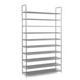 thumbnail image 5 of Ktaxon Shoe Rack 50 Pairs Tower Organizer Cabinet Storage Black / Gray, 5 of 7