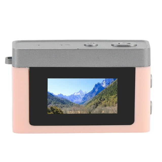 Micro Cámara De Vídeo, 1080P 12 MP Pequeña Cámara De Vídeo Con Pantalla A Color, Correa Para La Muñeca, Llavero De Videocámara Mini DV DVR Para Estudiantes, Niños