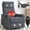 Grey, variant on Massage Chair Recliner with Heat, Swivel Rocking Chair Recliner with High Back, Manual Nursery Recliners for Adults,Small Recliner Chair for Small Spaces, Living Room Bedroom, Fabric (Dark Brown)