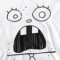 thumbnail image 2 of SpongeBob SquarePants SpongeBob Doogle Face Adult Pull-Over Hoodie, White, 3X-Large, 2 of 5