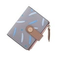 thumbnail image 2 of TopLLC Women's Wallets Ladies Wallet Clip Multifunctional Zipper Coin Purse Credit Card Women Packet, 2 of 2