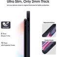 thumbnail image 4 of Liquid Silicone Case for iPhone 11 Pro, [Flat Edge Design] [Camera Protection] [Anti Fingerprint] 4 Layers Protect Scratch Proof Anti Drop Microfiber Phone Cover, 5.8", Black, 4 of 7