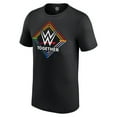 thumbnail image 2 of Men's Black WWE Together Pride Month 2024 T-Shirt, 2 of 3