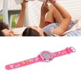 thumbnail image 4 of Cartoon Children Watch, LED Kids Watch Birthday Gift Backlight Easy Reading With Stopwatch For Daily Pink,Rose Red,Dark Purple,Light Purple,Blue, 4 of 8