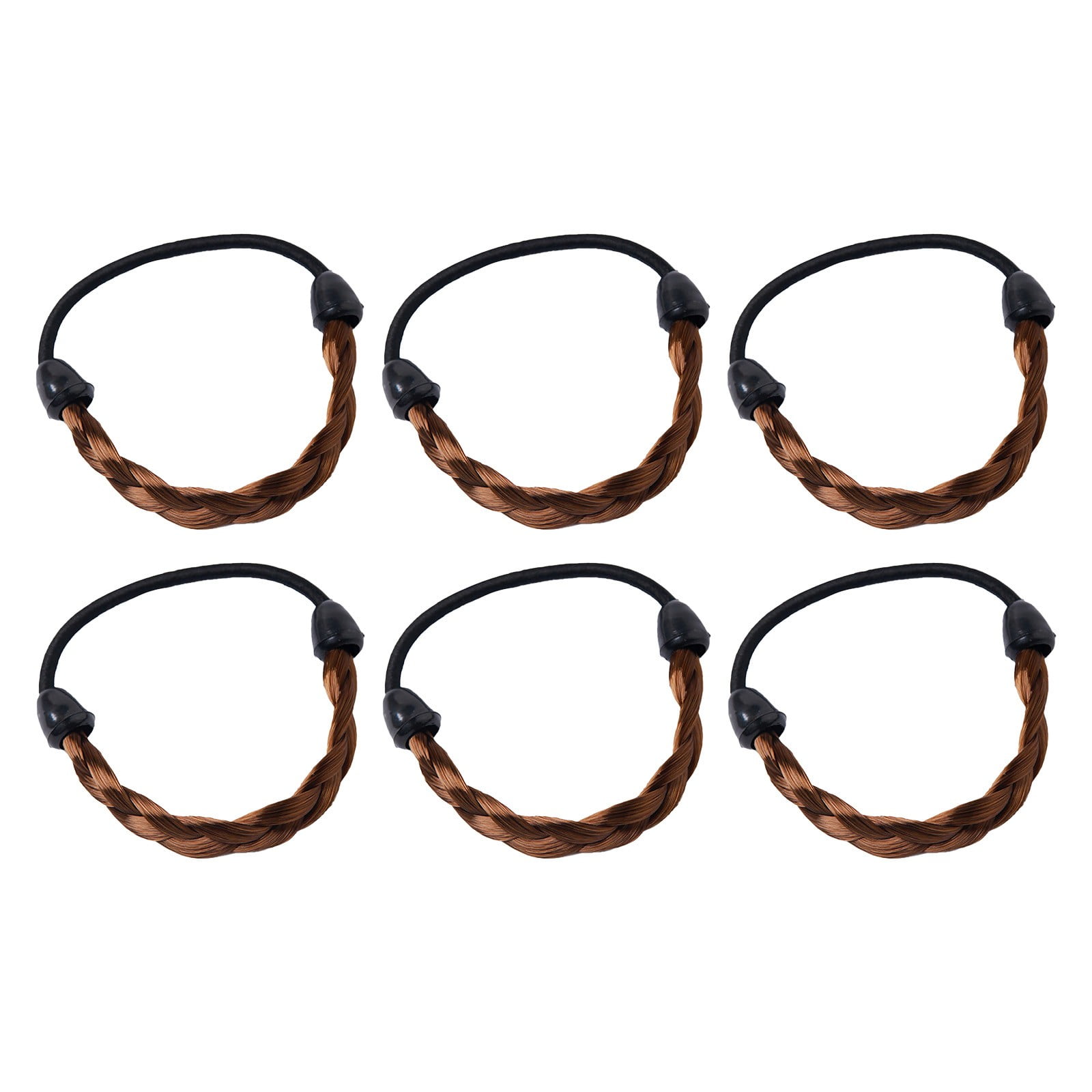 HSMQHJWE Ribbon Hair Ties No Crease Wig Elastic Hair Rubber Hair Holder