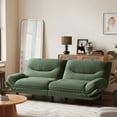 thumbnail image 4 of Homall Canapé-lit Futon avec Dossier Réglable et Accoudoirs Réglables sur Cinq Positions, Idéal pour les Petits Espaces comme le Salon Ou le Bureau., 4 of 7