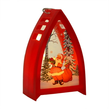 

Ttizzay Christmas Decor Home Decor Hut Design Electronic Christmas Decorations LED Light New Children s Hand Held Gift Window Display Pendant LED Night Light Religion For Christmas Decoration