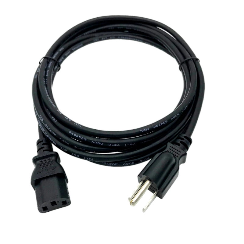 OMNIHIL 30 Feet Long AC Power Cord Compatible with Mackie SRM450 UL Listed 