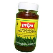 Priya Gongura With Garlic Pickle - 300 Gm (10.58 Oz)