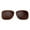 Brown - Polarized, variant on Walleva Black Polarized Replacement Lenses for Ray-Ban RB4165 Justin 54mm Sunglasses