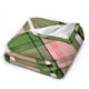 thumbnail image 2 of Manta de franela a cuadros rosa y verde, divertida, ultra suave, cálida y micro, regalo interesante, 40 x 30 pulgadas, 2 of 8