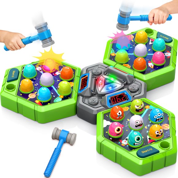 Juego de golpear topos ANNKIE interactivo educativo con 3 modos
