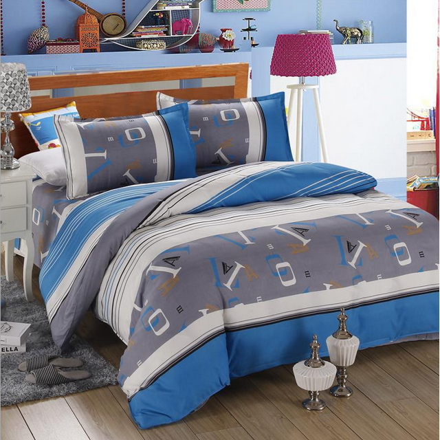 All Size Duvet Cover with Pillow Case Quilt Cover Bedding Set Single Double King