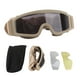 thumbnail image 2 of Gafas de sol Desert Locust Gafas de sol Desert Locust a prueba de viento y arena para exteriores con 2 lentes color caqui, 2 of 15