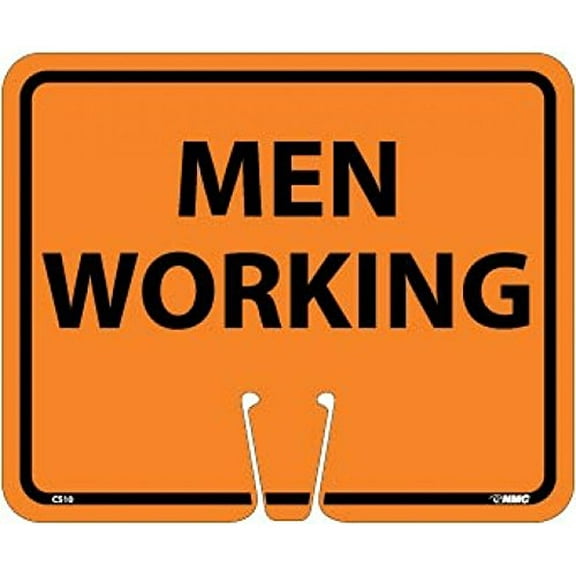 CS10 National Marker Safety Cone Men Working Sign