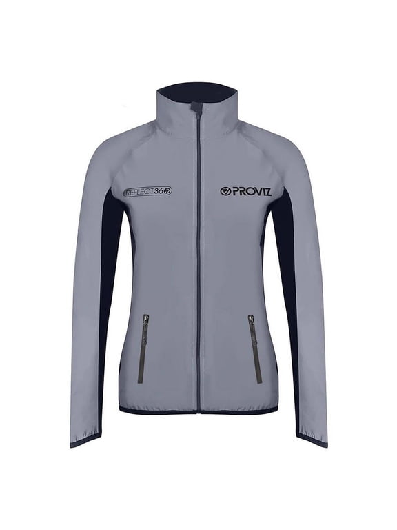 Reflect 360 Running Jacket, Women, Silver, 34